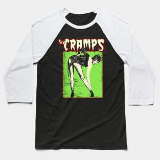 The Cramps Vintage Art Baseball T-Shirt